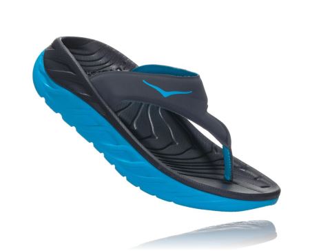 Hoka One One ORA Recovery Flip Mulher - Sandálias Azuis | PT-1cFUzh7